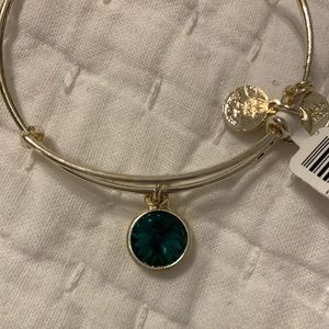 NWT Alex and Ani bracelet May birthstone